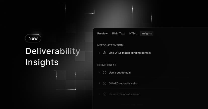Deliverability Insights GA