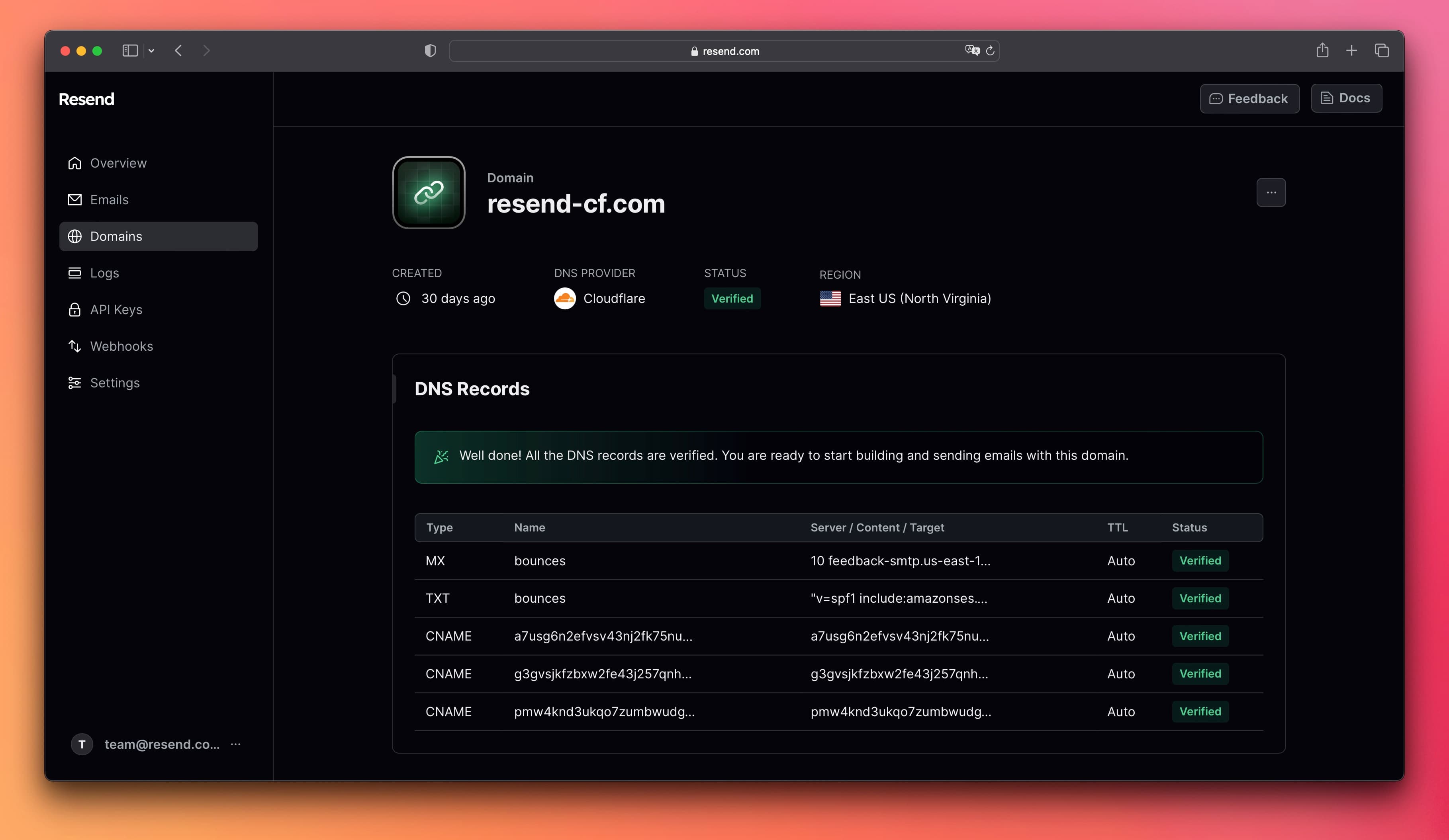 Domain Experience with Cloudflare